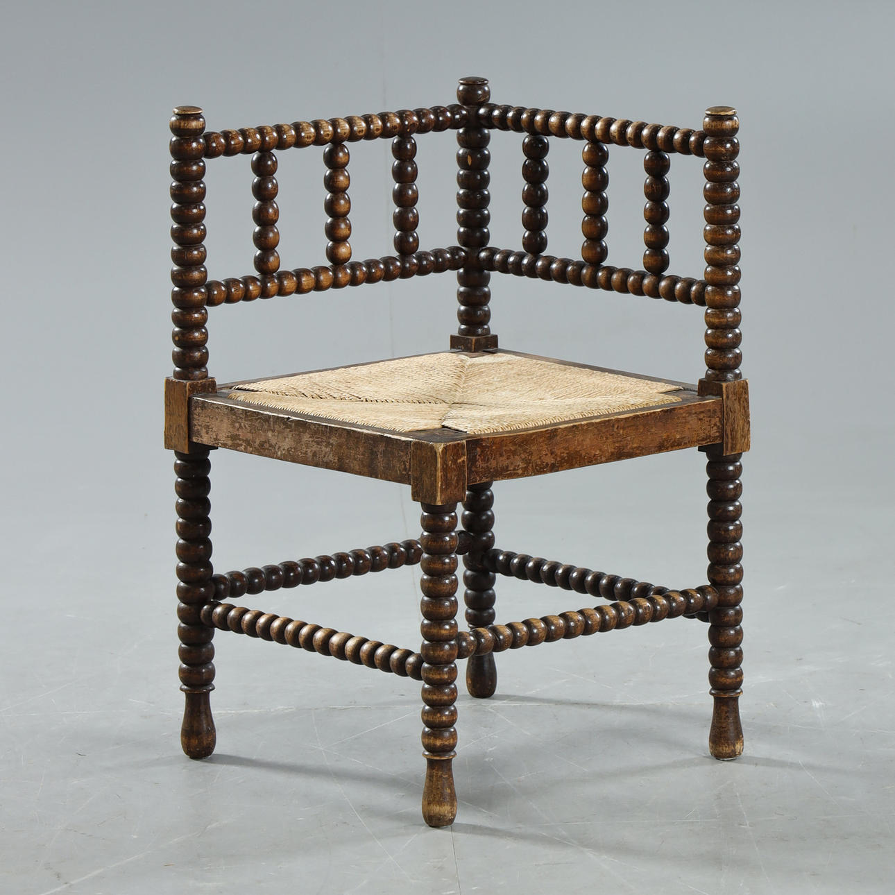Una silla de pólvora, alrededor de 1900.