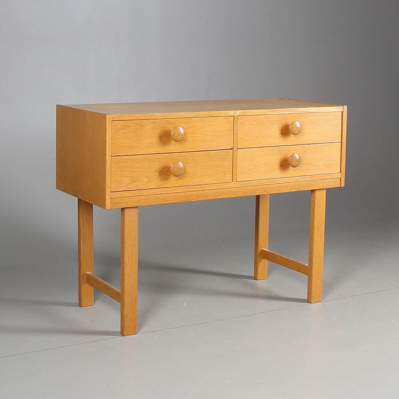 HALLBYRÅ, ekfanér, 1960-tal.