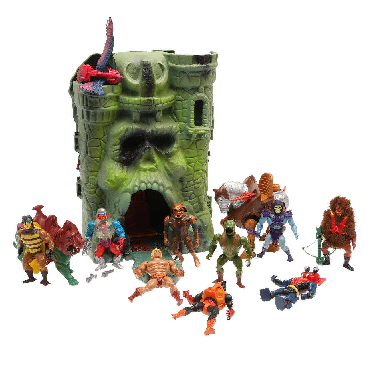 HE-MAN-LELUT JA LINNA HARMAASÄPÄÄKALLO.