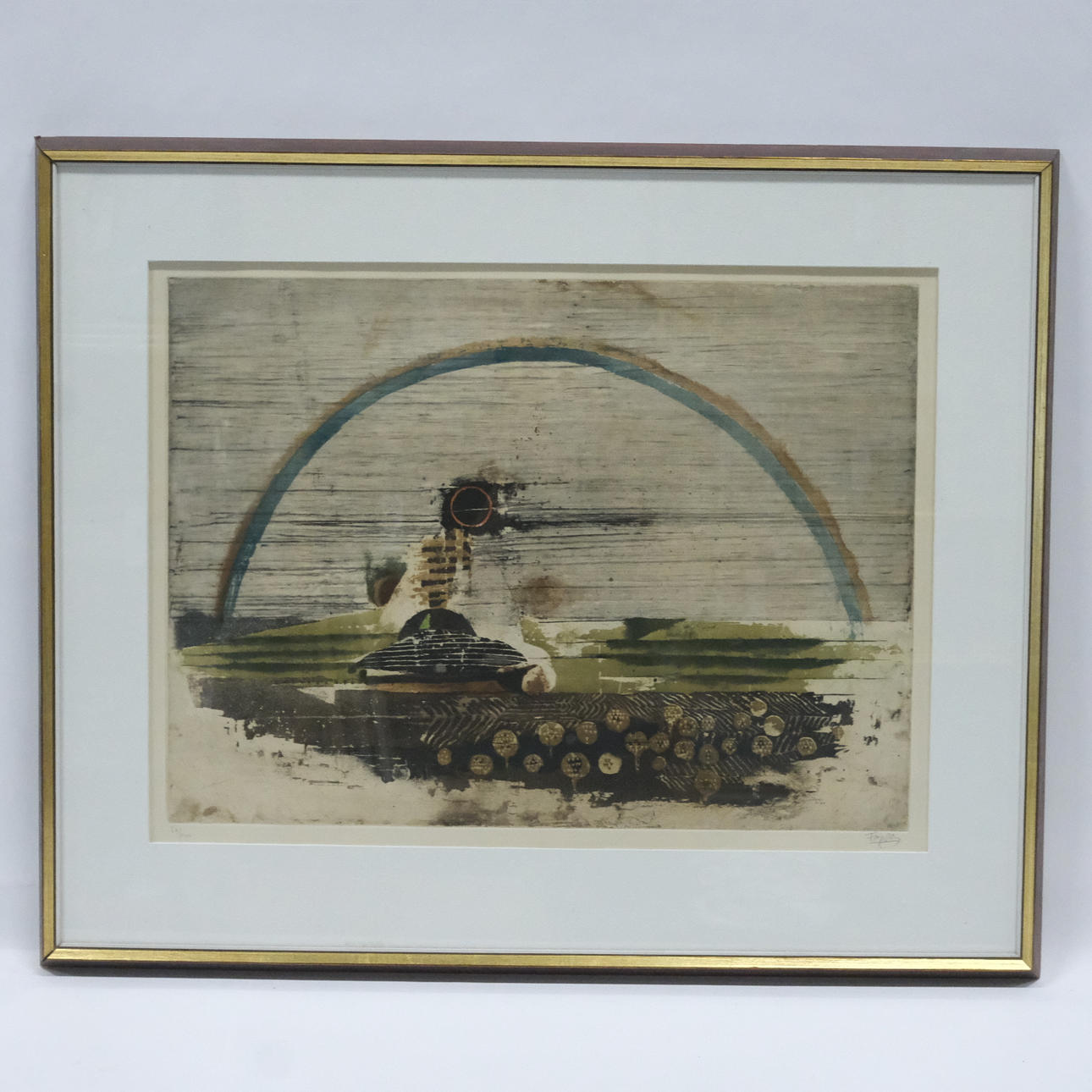 JOHNNY FRIEDLAENDER. RADIERUNG, „HAARLEM“, 40X54CM.