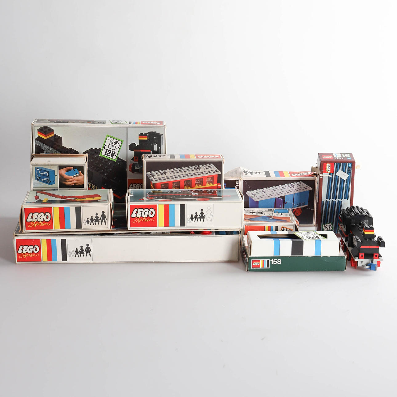 LEGO, tågset, inkl bygganvisningar.