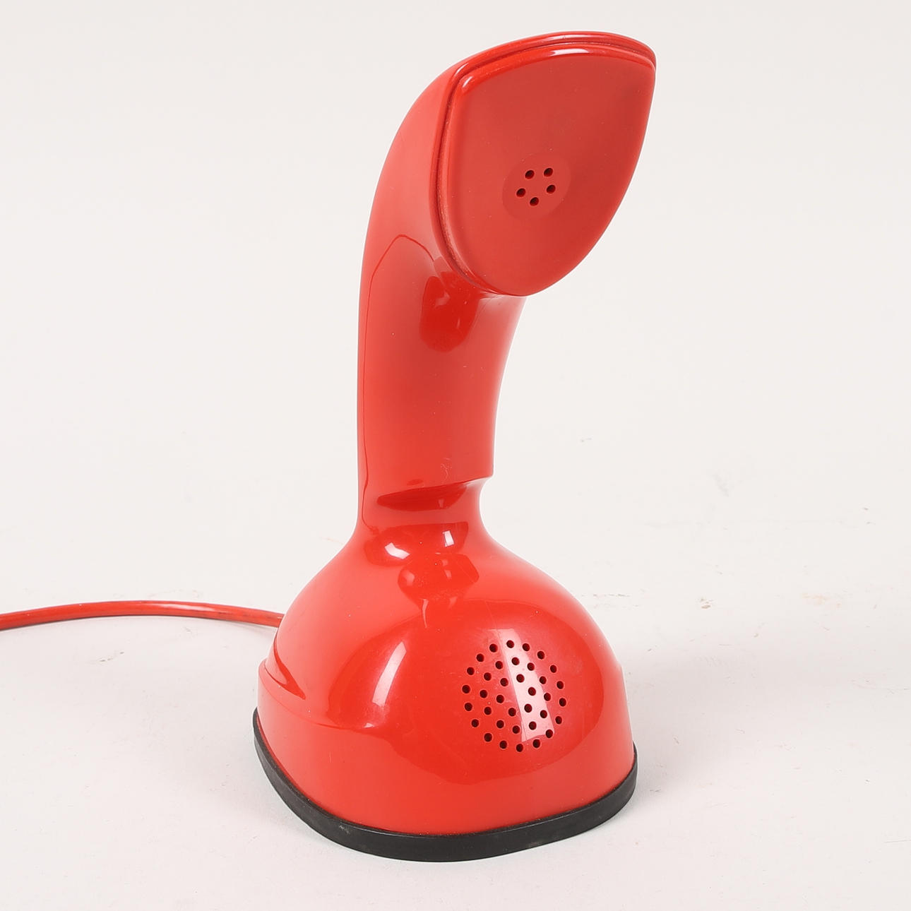 TELEFON, Ericofon, sk. Kobra, röd, LM Ericsson.