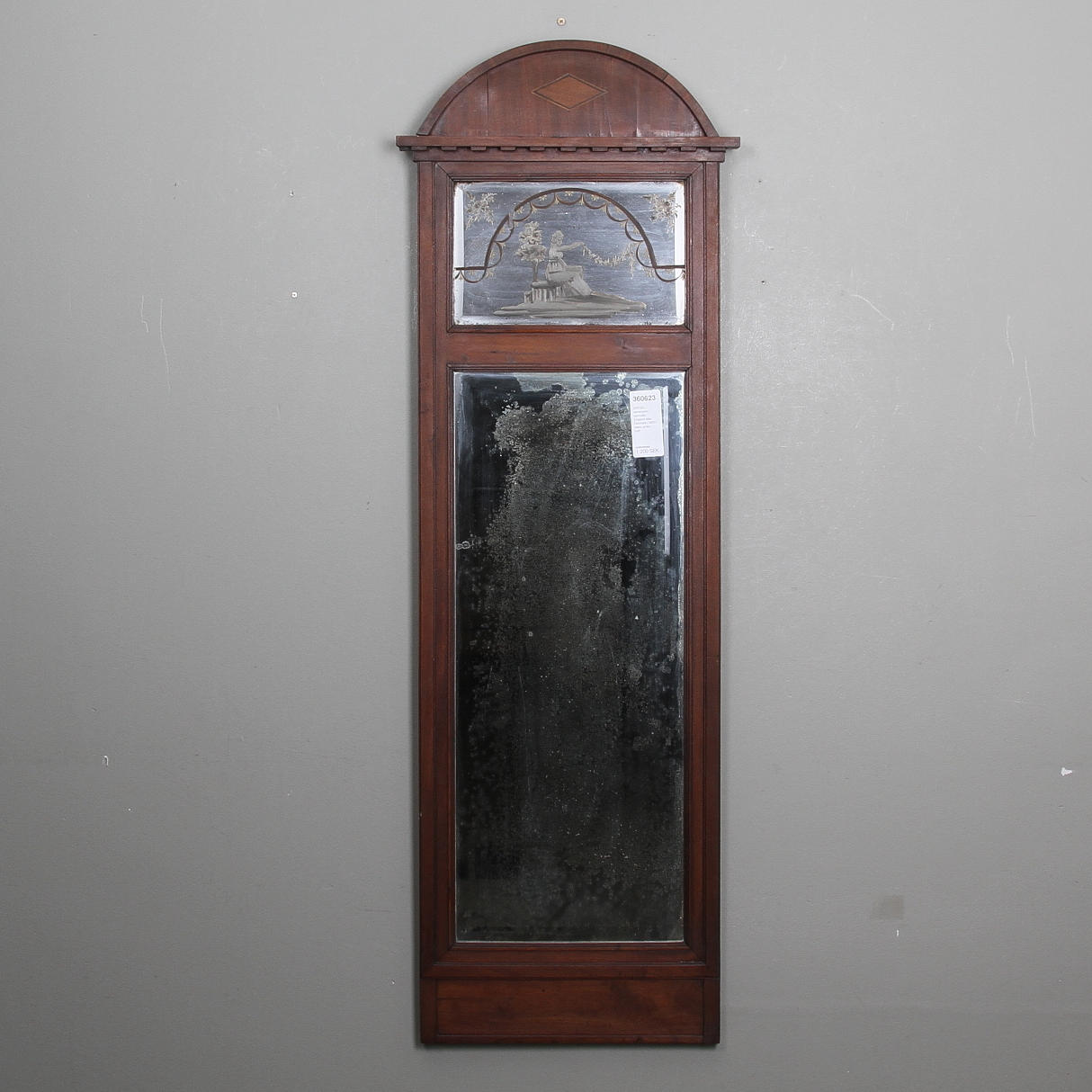 SPEGEL, senempire, sannolikt England eller Danmark, 1800-talets andra hälft.