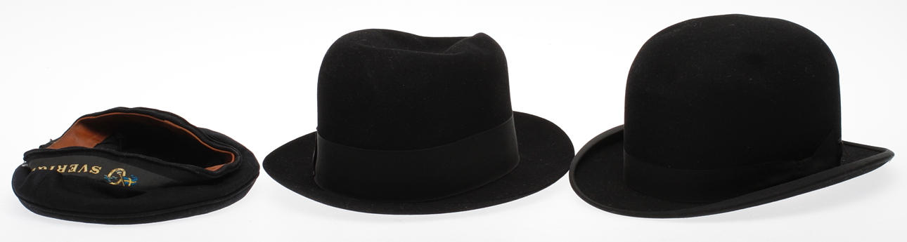 HATTAR 3 st. tidigt 1900-tal.