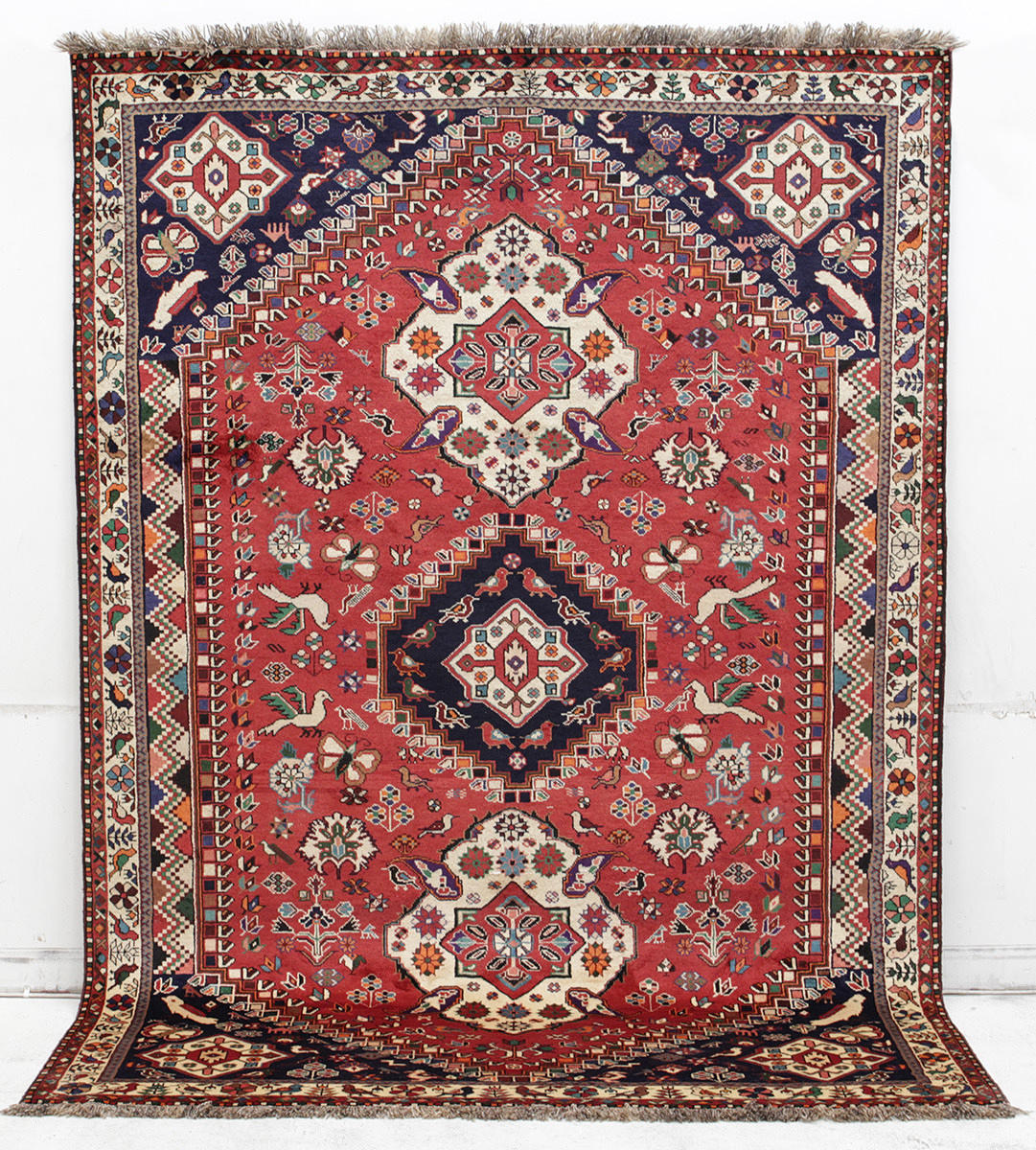 MATTA, persisk, figural Gashgai, 300 x 208 cm.