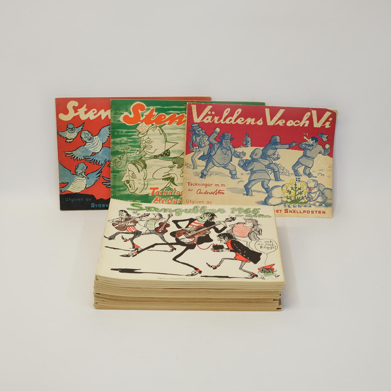 ERLENSTEIN. SATIREZEITSCHRIFTEN. 20 TEILE.