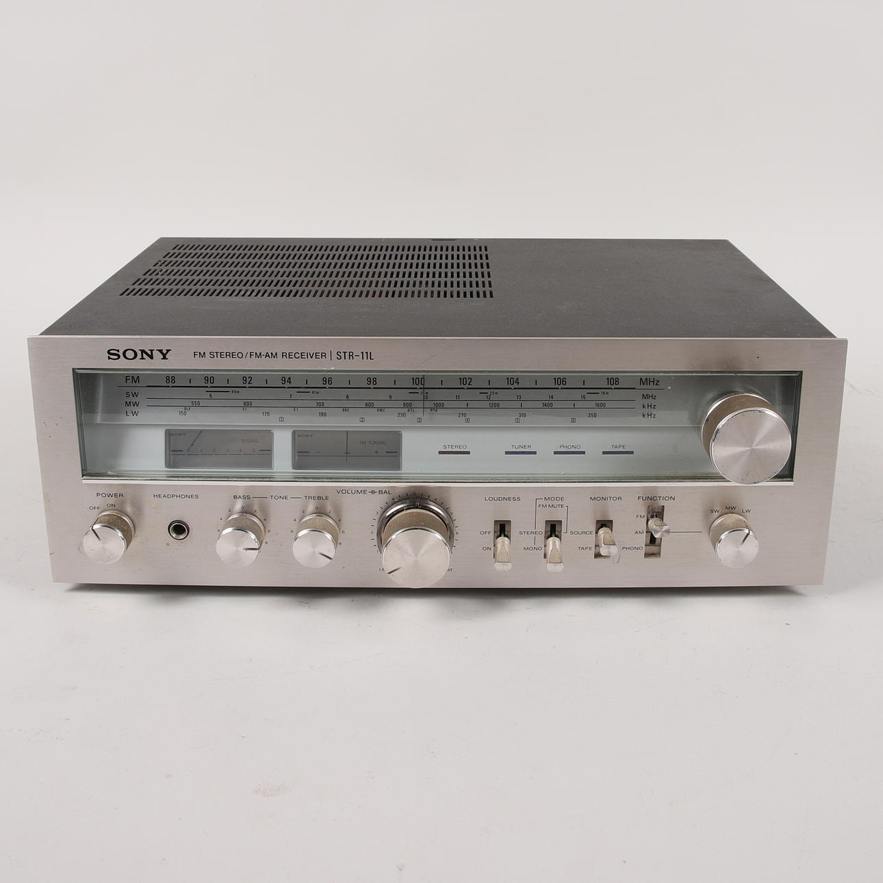 A 1970's Sony STR-11L RECEIVER.