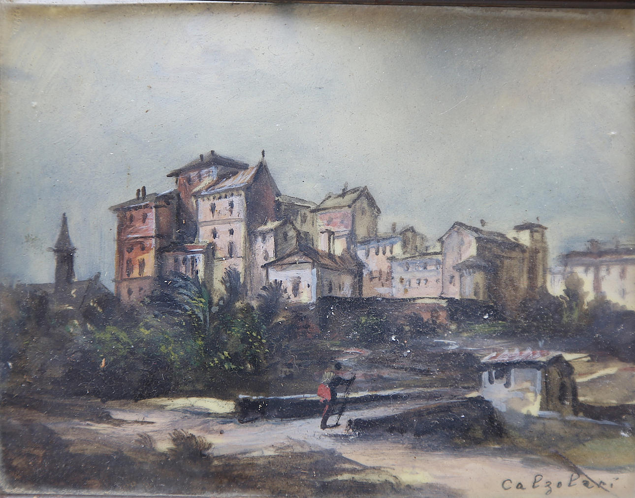 IDA CALZOLARI. Rural view.