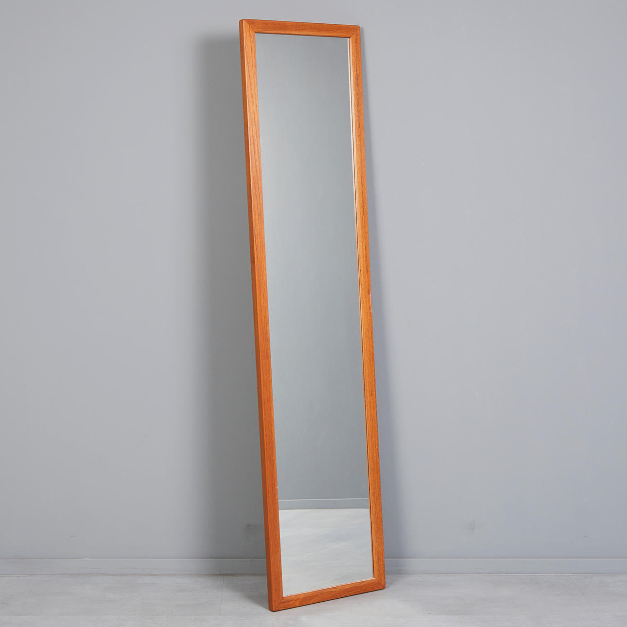 Mirror/wall mirror, teak, 1970s, Denmark.