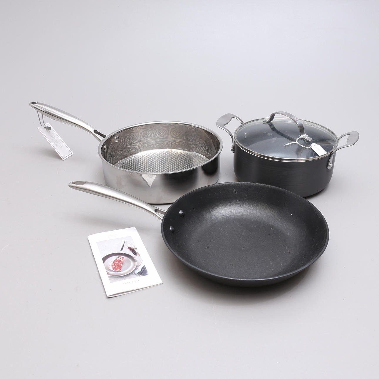 GRYTA SAMT STEKPANNOR, Vinga.