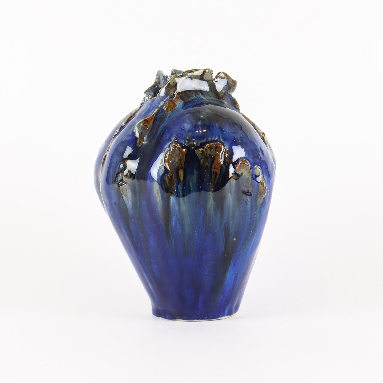 A ceramic vase, Leif Heiberg Myrdam, signed.