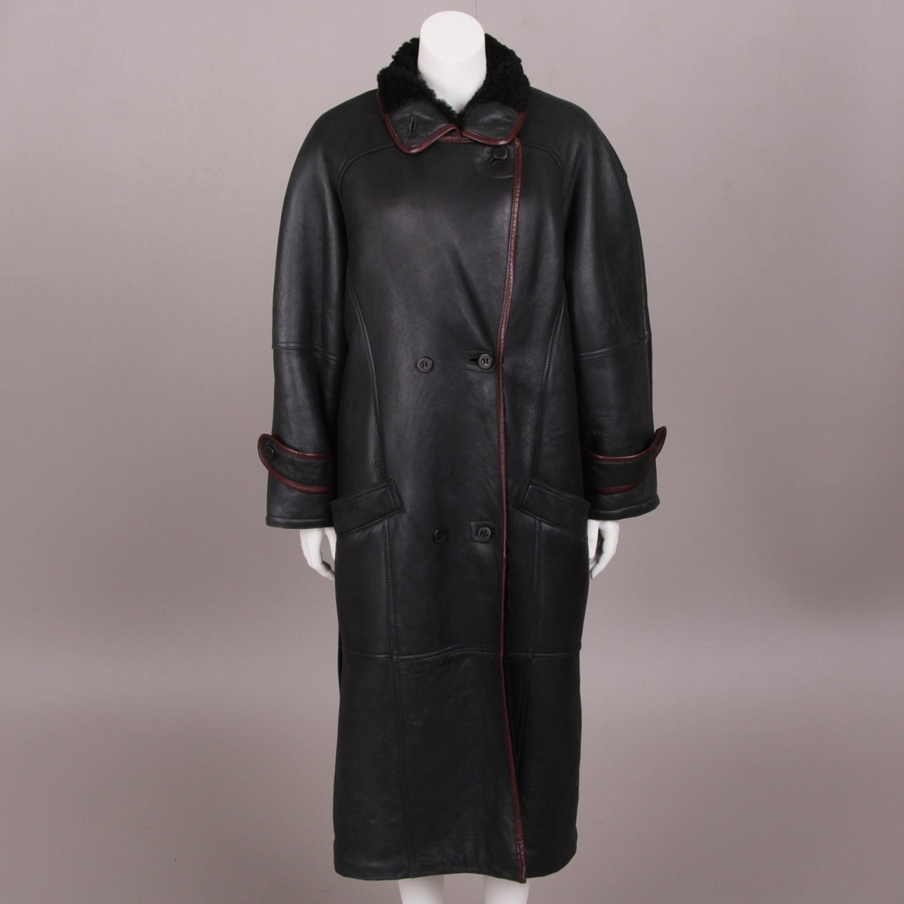 PÄLS, Mocca och fårull, AB P-G Elfström, Malung.