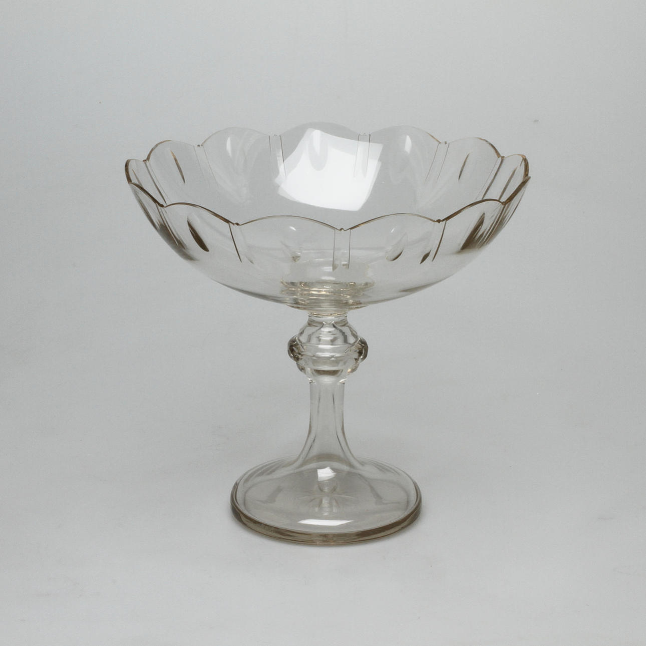 SKÅL på fot, glas, tidigt 1900-tal.