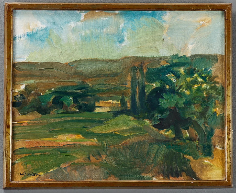 LEIF NILSSON. "Landskap Spanien".