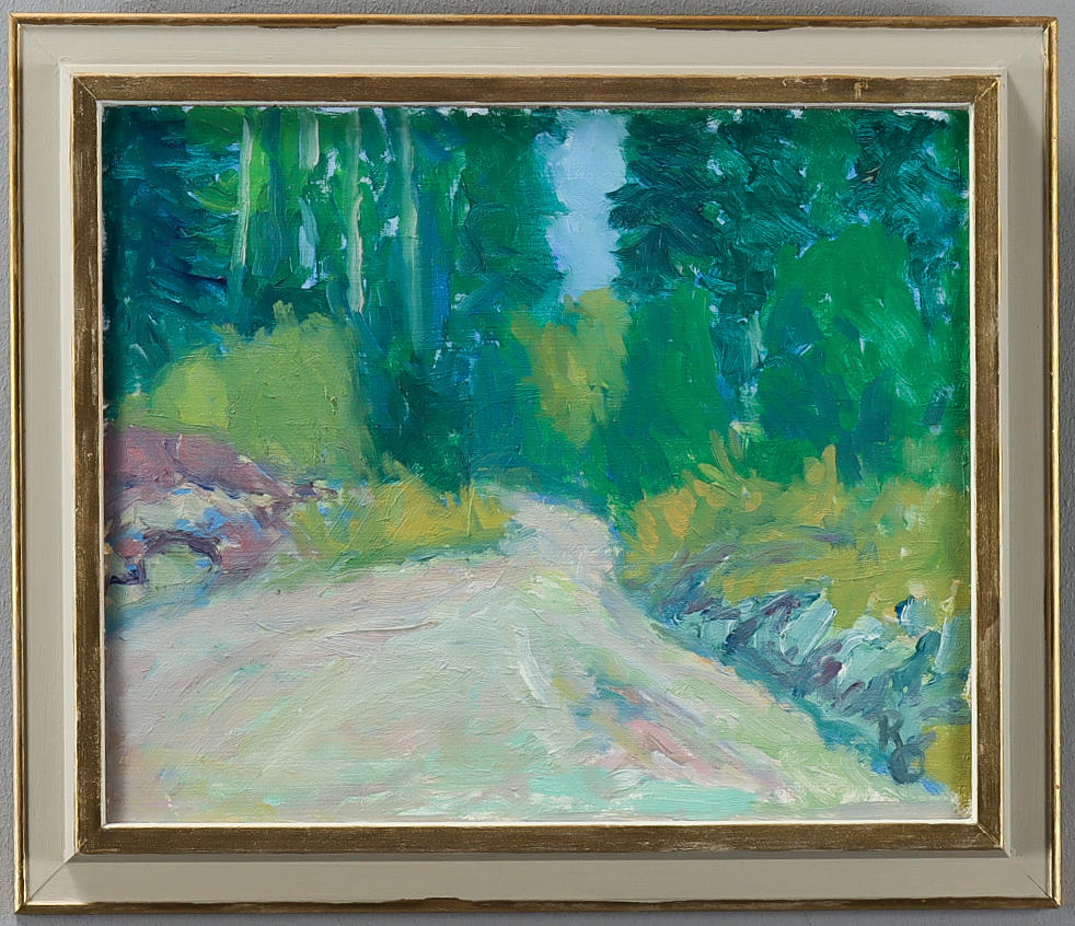 KNUT OLSON. “Forest road Björnhult”.