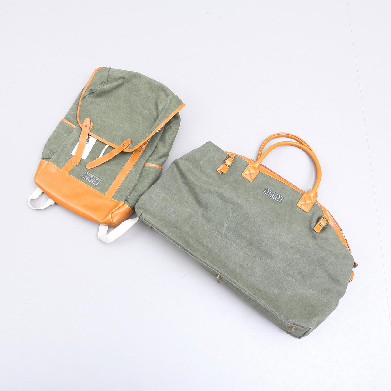 WEEKENDVÄSKA samt RYGGSÄCK, Clifton Canvas, by Vinga.