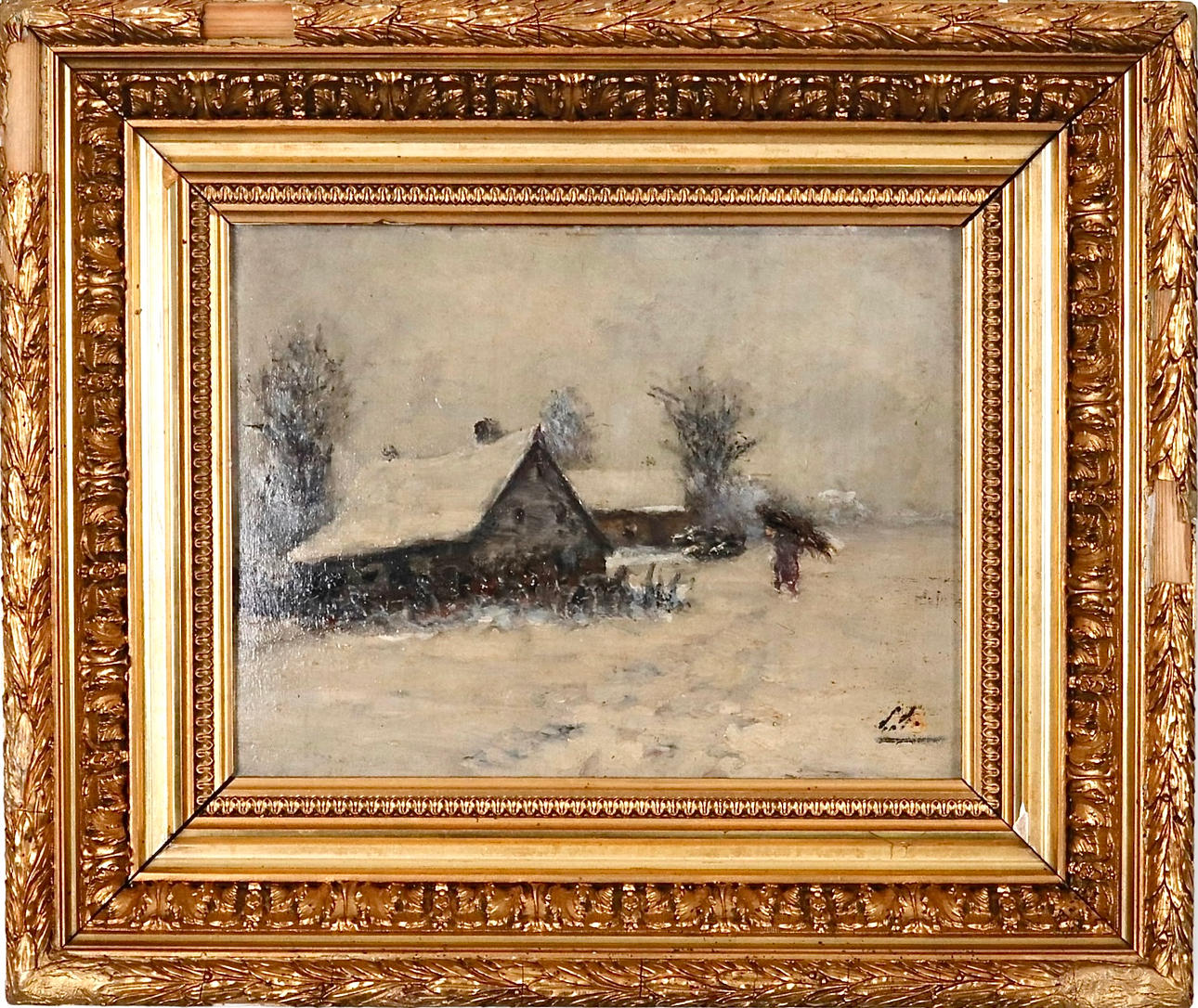 OIDENTIFIERAD KONSTNÄR. Óleo sobre panel.