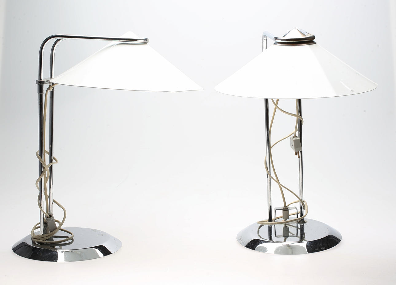 BORDSLAMPOR, 1 par,märkt NAFA, 1960/70-tal.