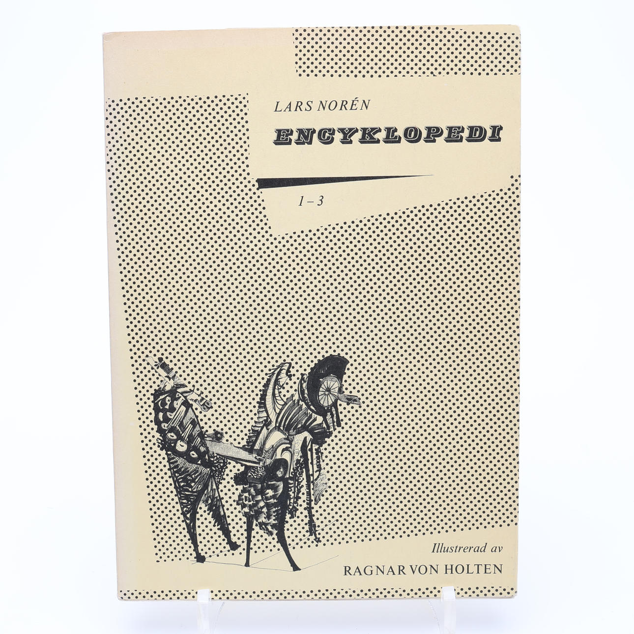 LARS NORÉN'S ENCYCLOPEDIA. MEMOIRES SUR LA FERMENTATION 1-3 1966 IN ILLUSTRATED BY RAGNAR VON HOLTEN IN THE FIRST EDITION WITH A DEDICATION FROM LARS NORÉN.