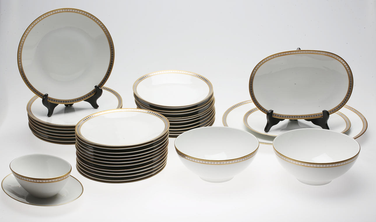 MATSERVIS, 38 delar, Hackefors, 1900-talets mitt.