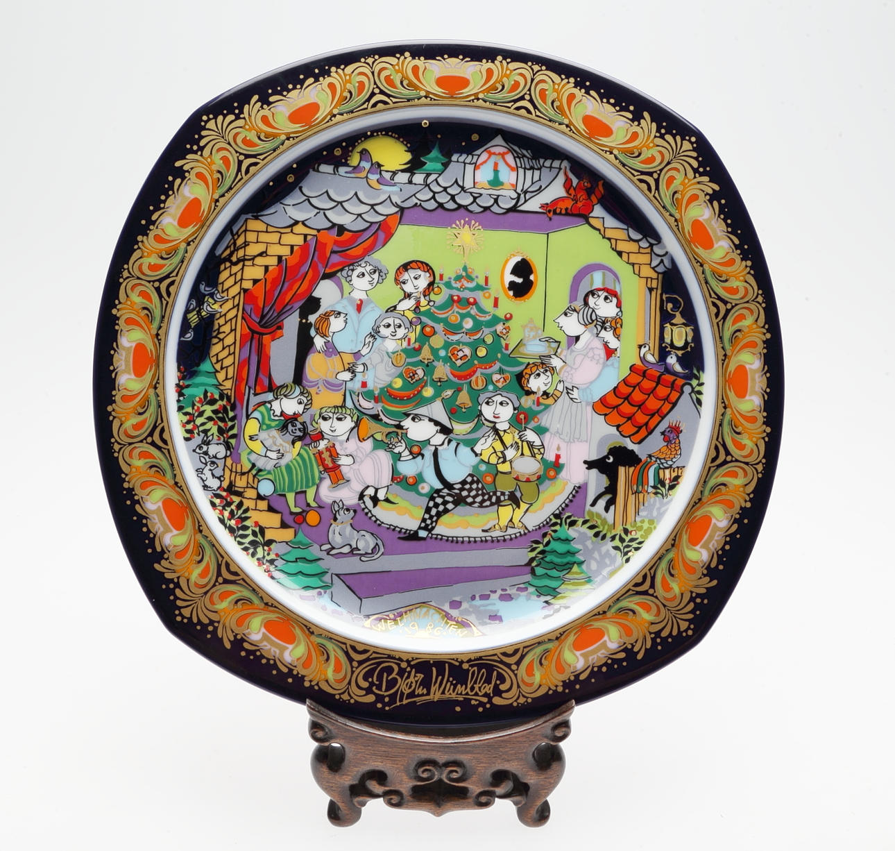 TALLRIKAR, 12 st, Björn Wiinbladh, Rosenthal.