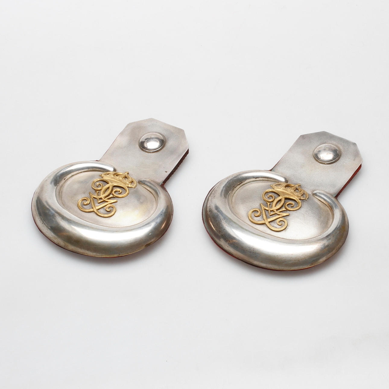 EPÅLETTER, ett par. Göta Livgarde.