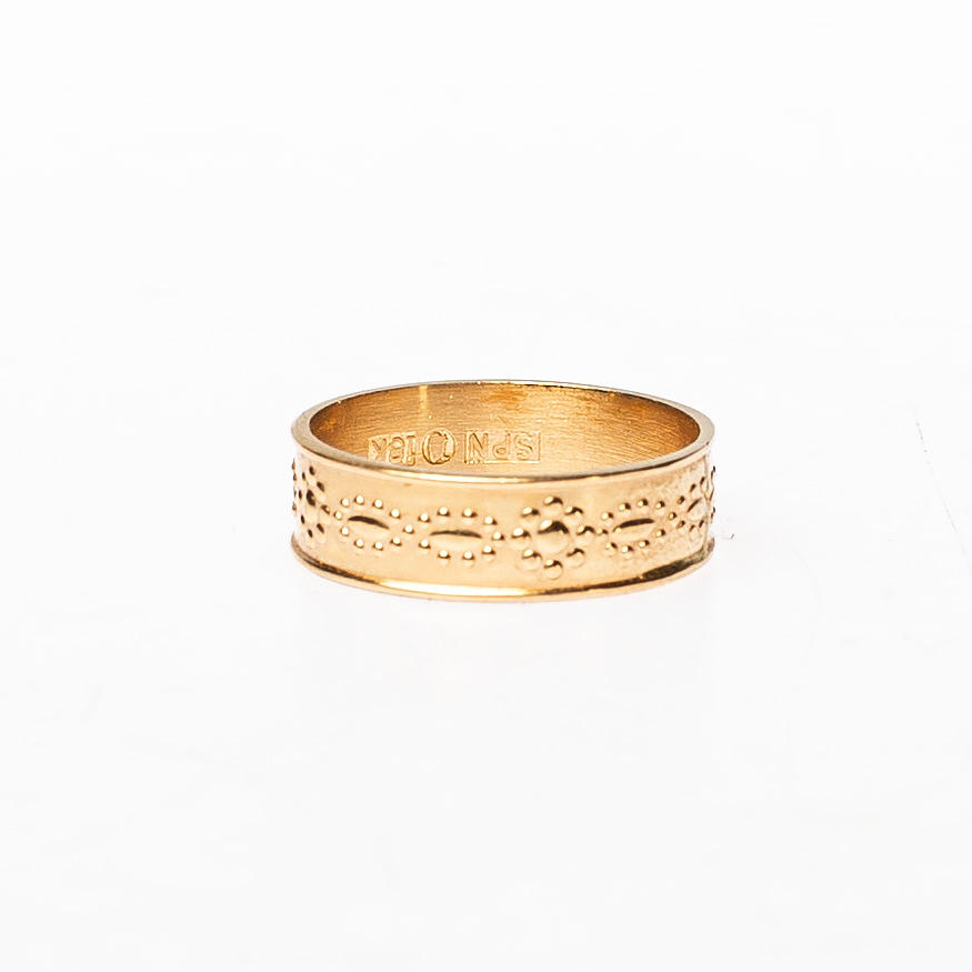 RING, s.k Gästrikering, 18 k guld.