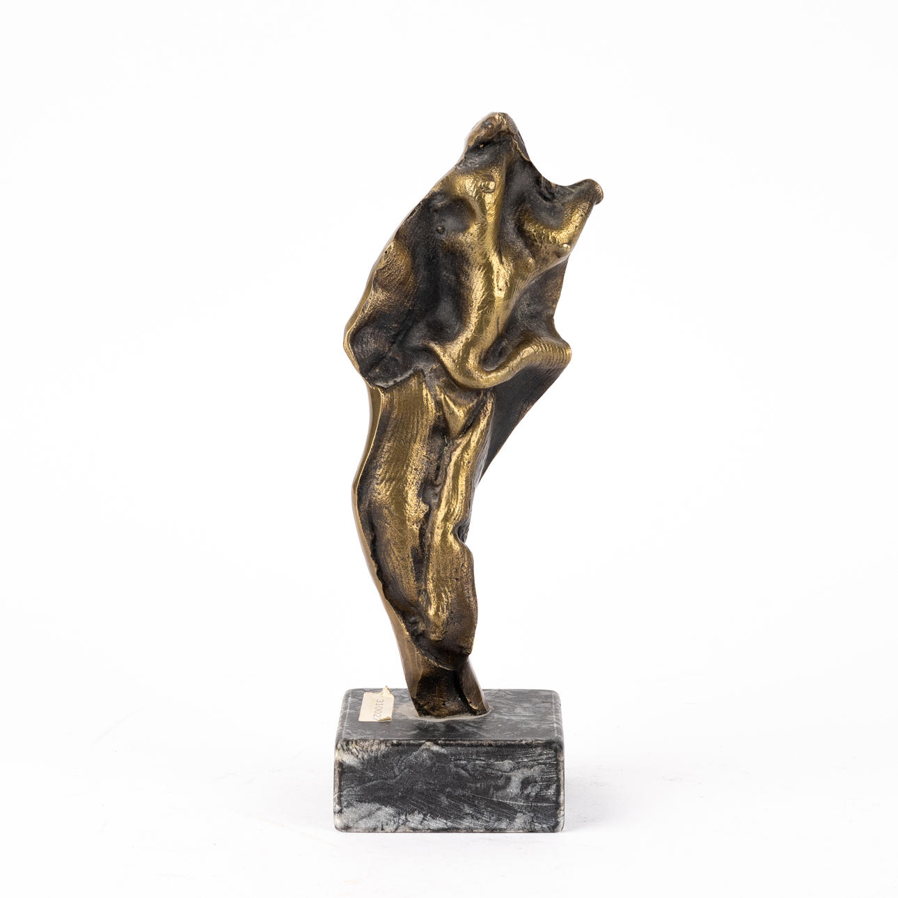 WIESLAW JANASZ. Sculpture, bronze, monogram signed.