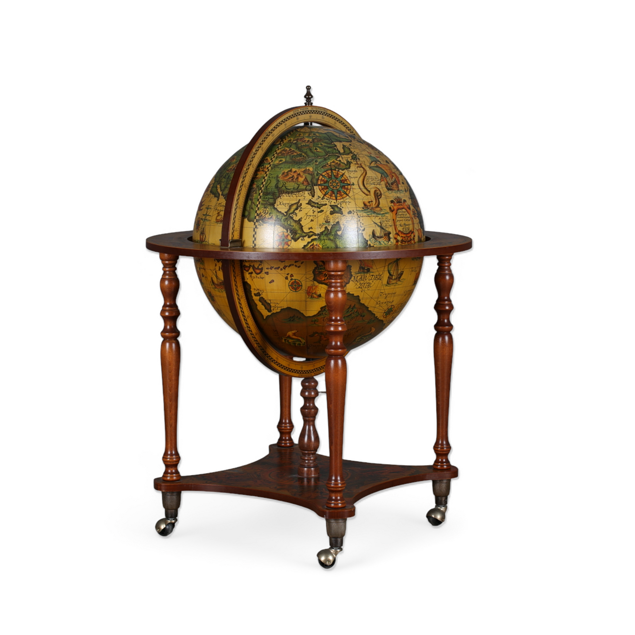 BARGLOB, trä, Italien, 1900-tal.