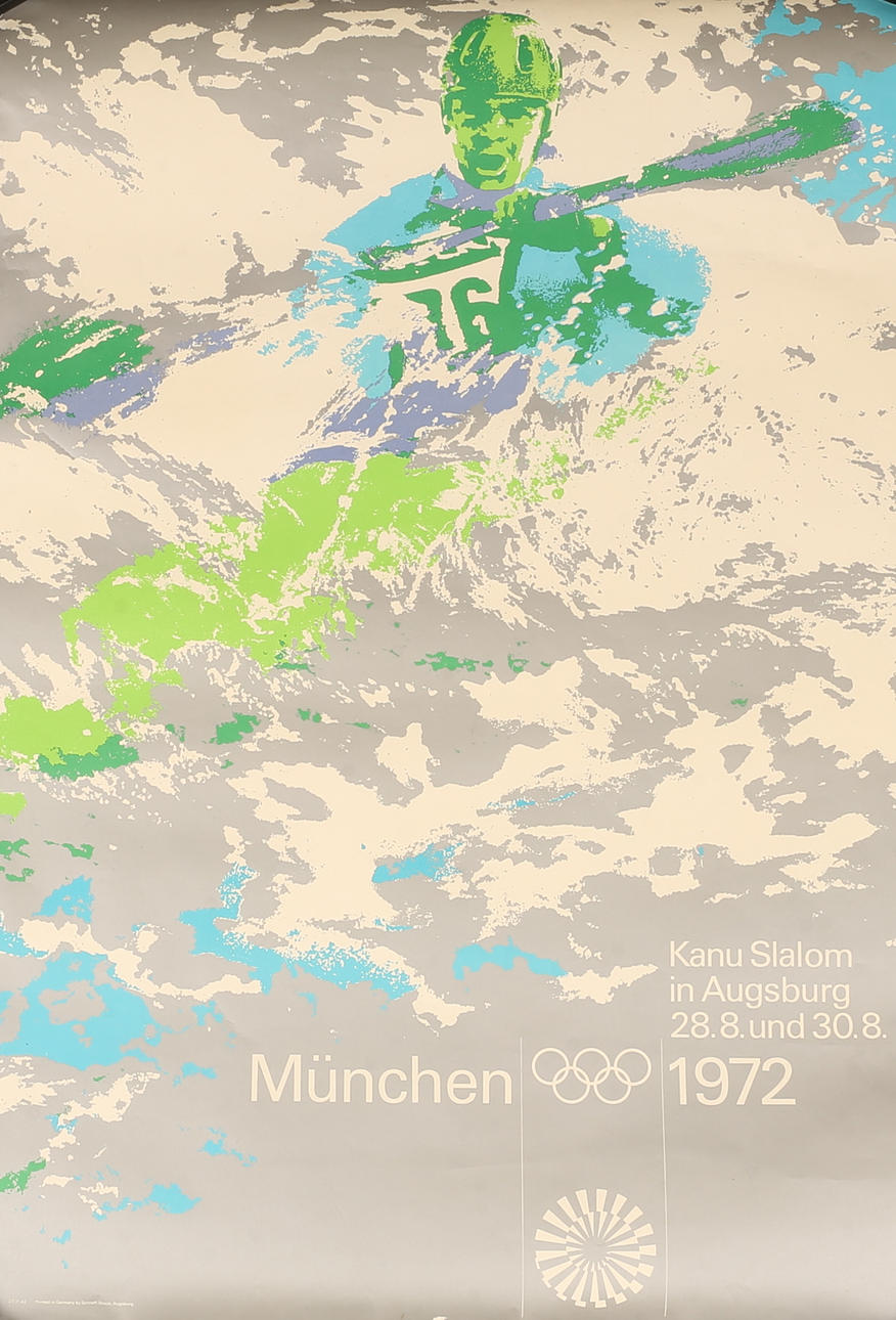 Juliste, Münchenin olympialaiset 1972.
