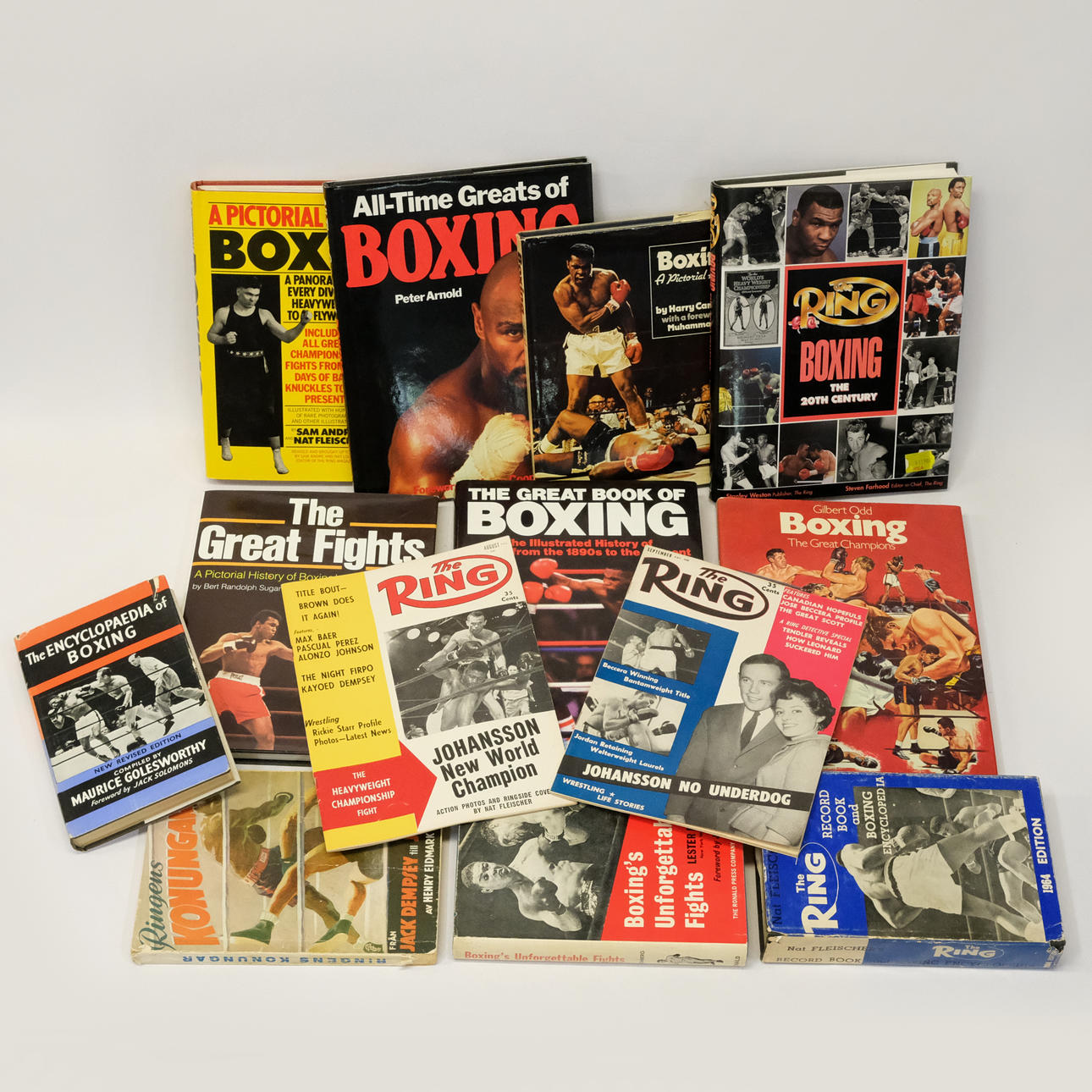 BOXNINGSLITTERATUR. 13 DELAR.