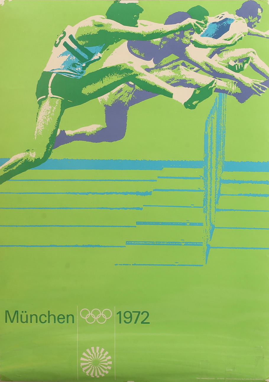 POSTER, Olympics Munich 1972.