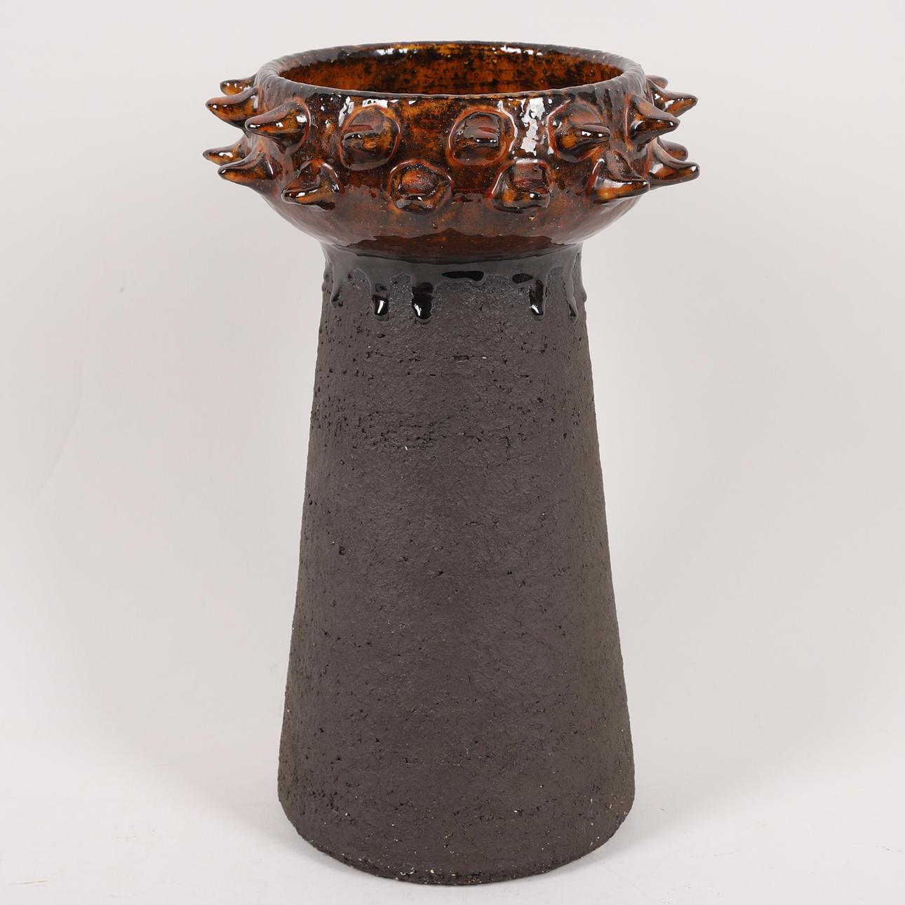 Vase, Kaj Jörgensen, keramik, Hegnetslund, Danmark.