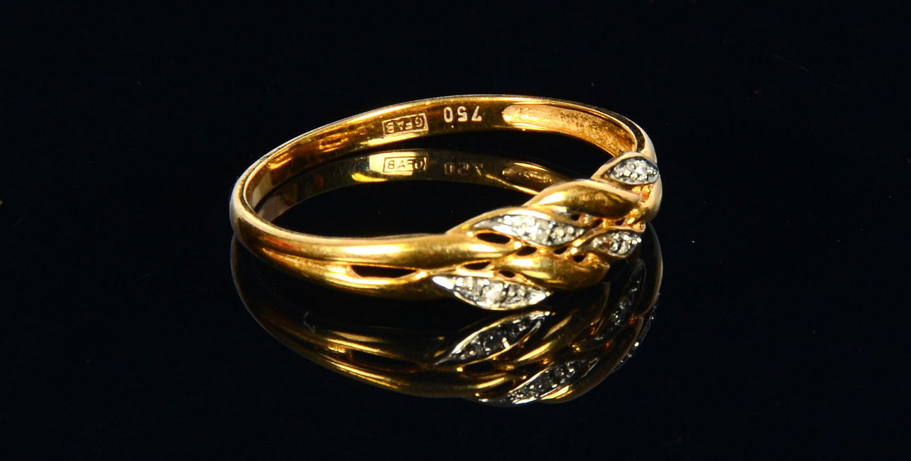 DIAMANTRING, 18K.