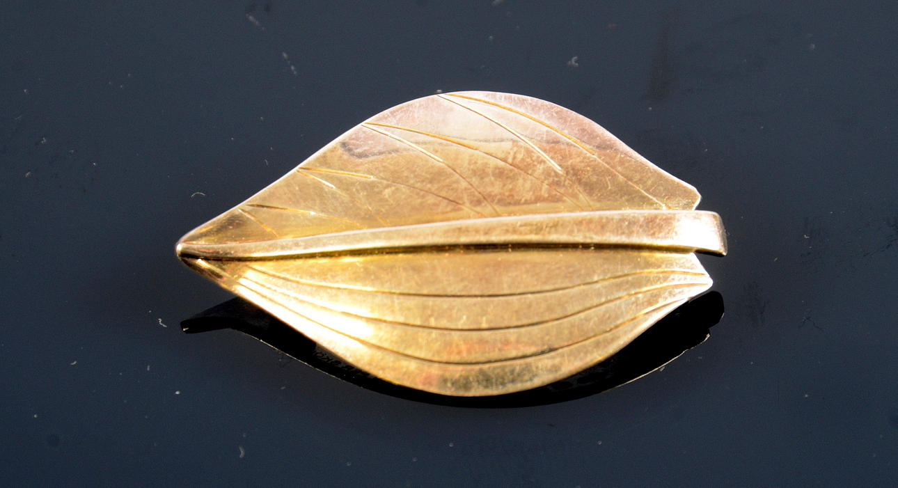 BROSCH, sterlingsilver, Per Sköld för A. Michelsen, 1954.