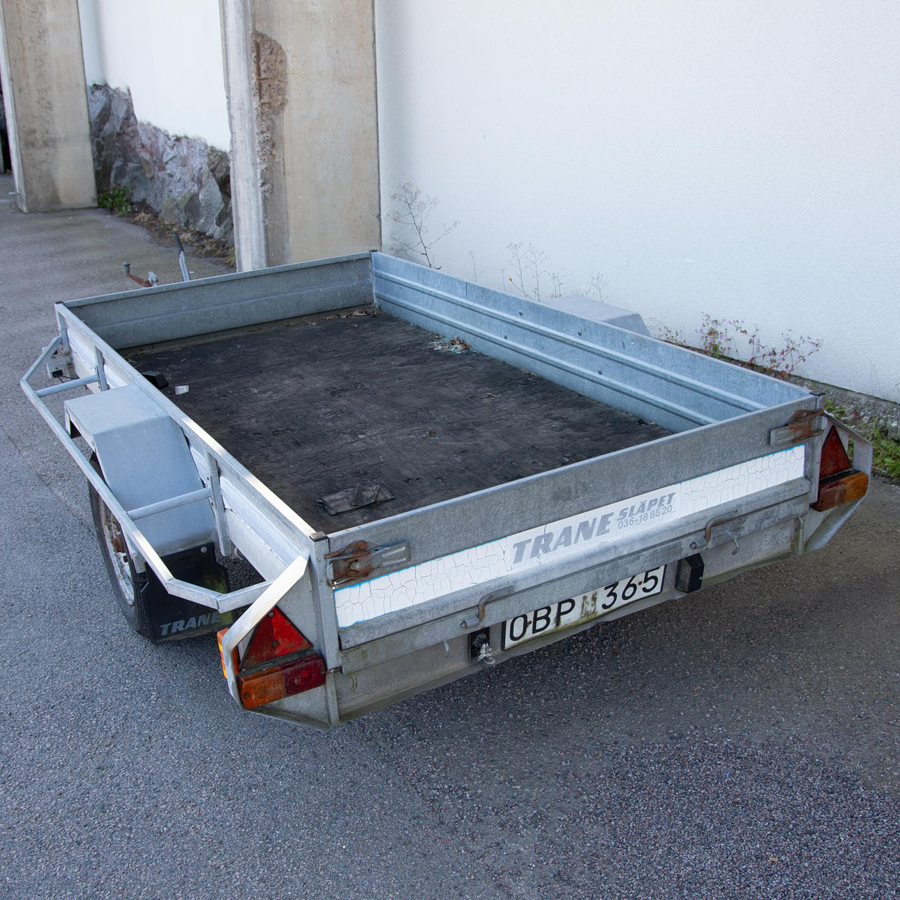 SLÄPKÄRRA, Tranesläp, 1990-tal.