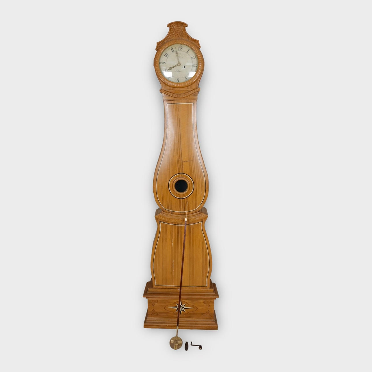 A 19th century floor clock.