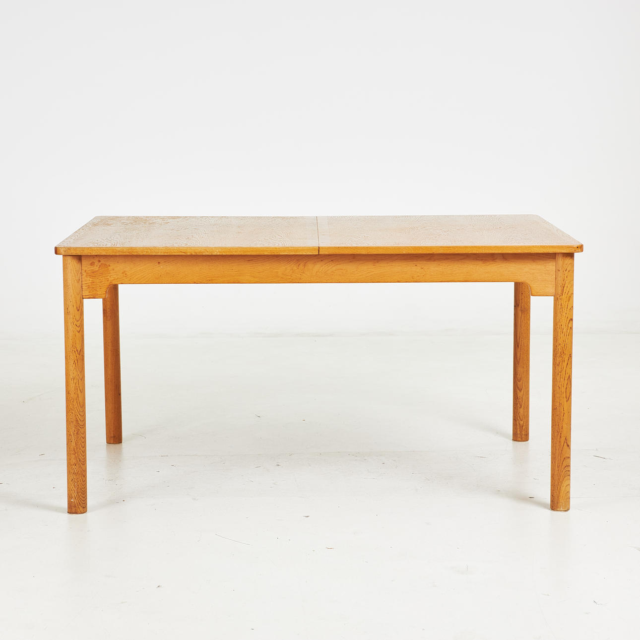 BØRGE MOGENSEN. Dining table, “Öresund”, oak, labelled Karl