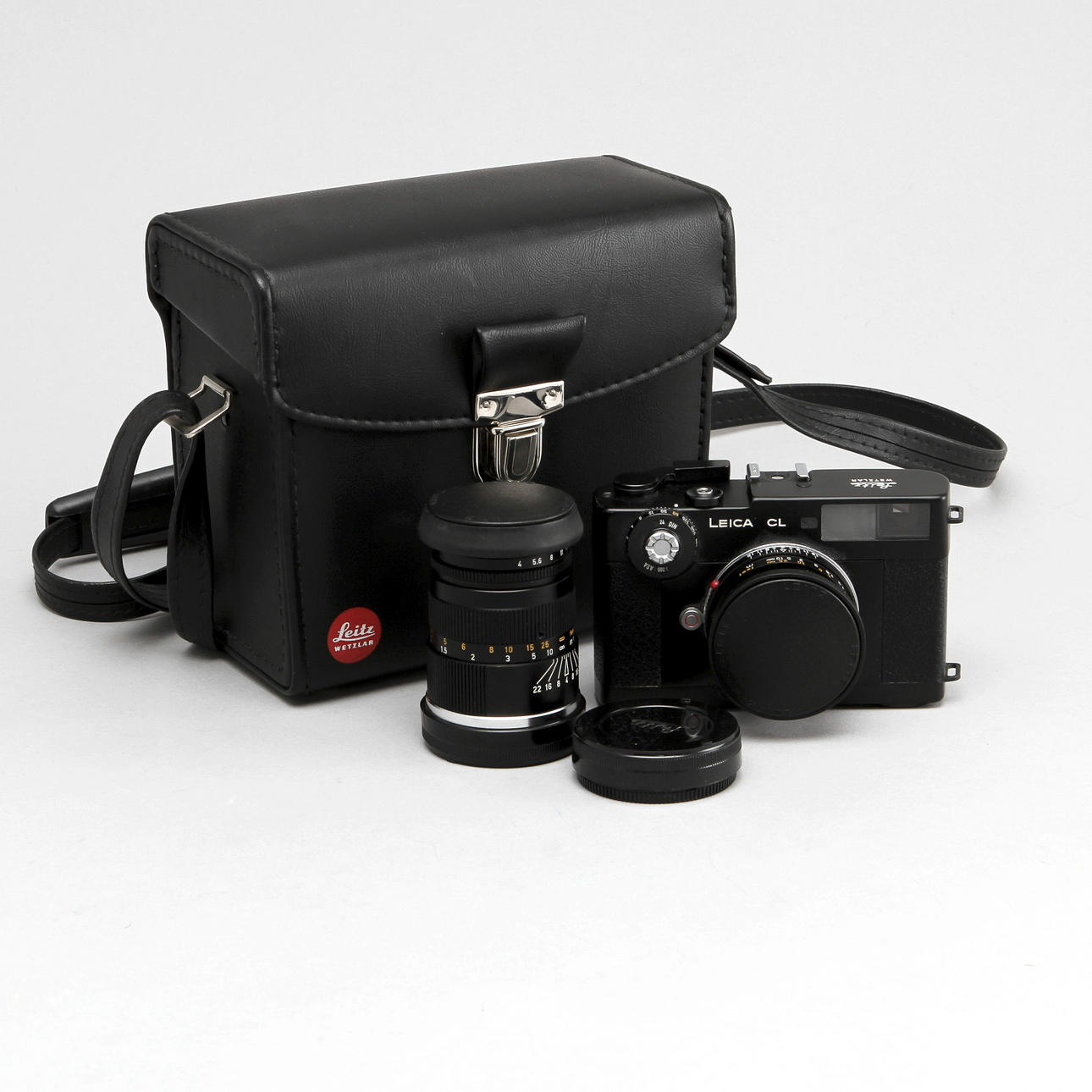 KAMERA, Leica CL, Wetzlar med objektiv.