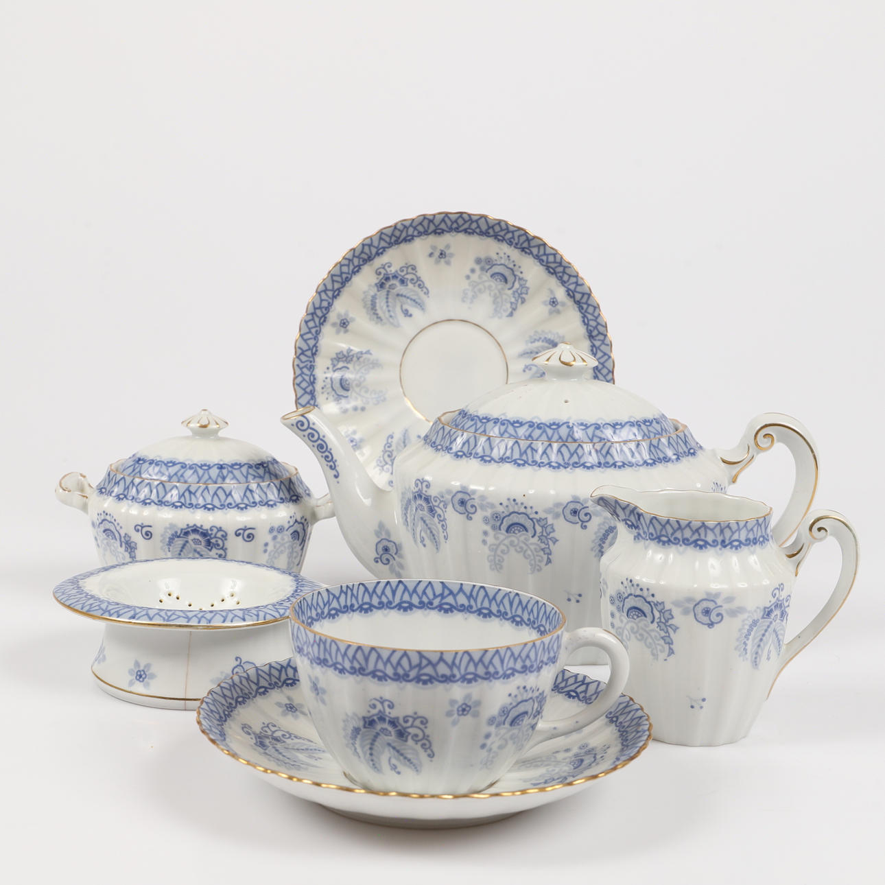 18-teiliges Tee-Set, Tillowitz, Deutschland.