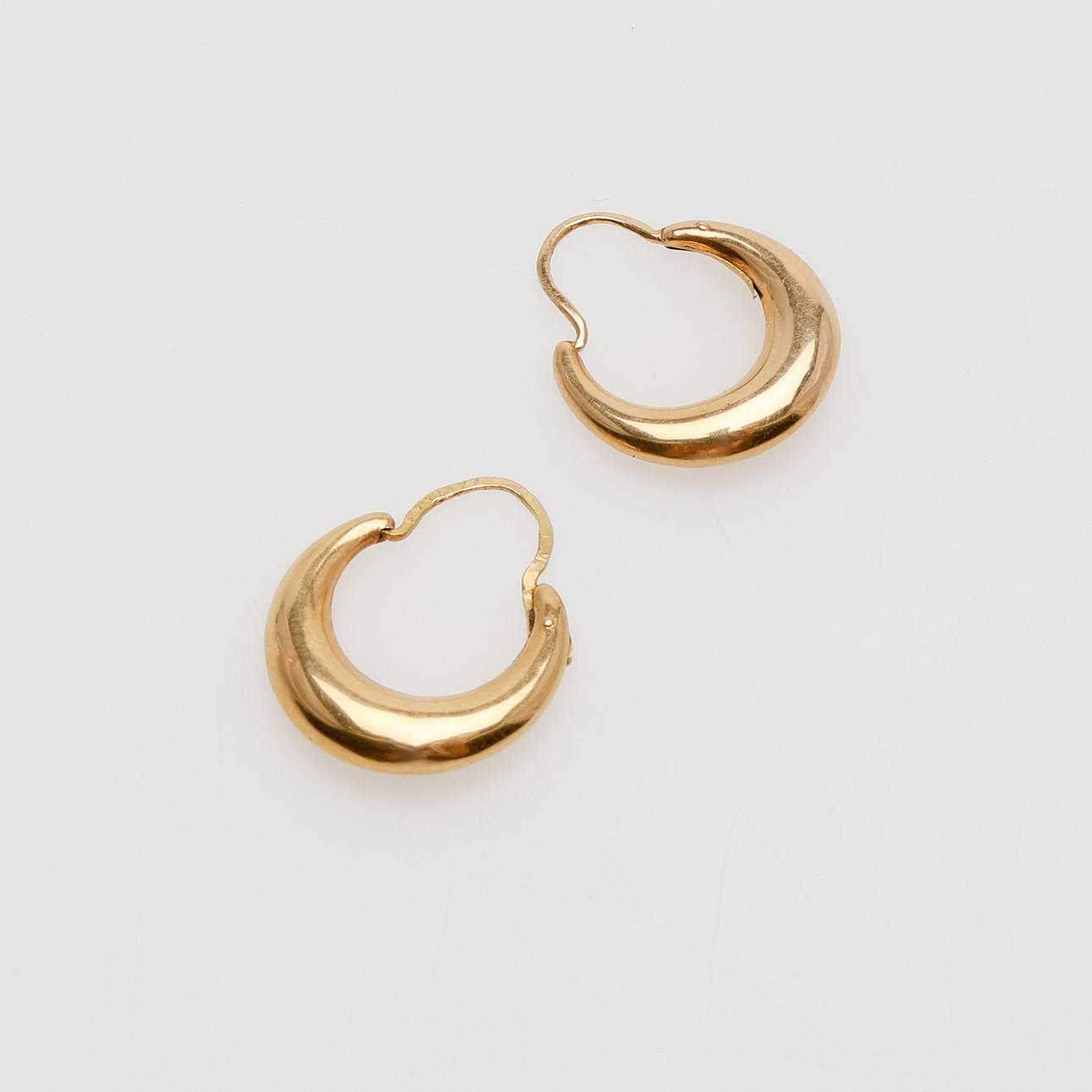 GULDÖRHÄNGEN, CREOLER, 18K, 2,1 G.