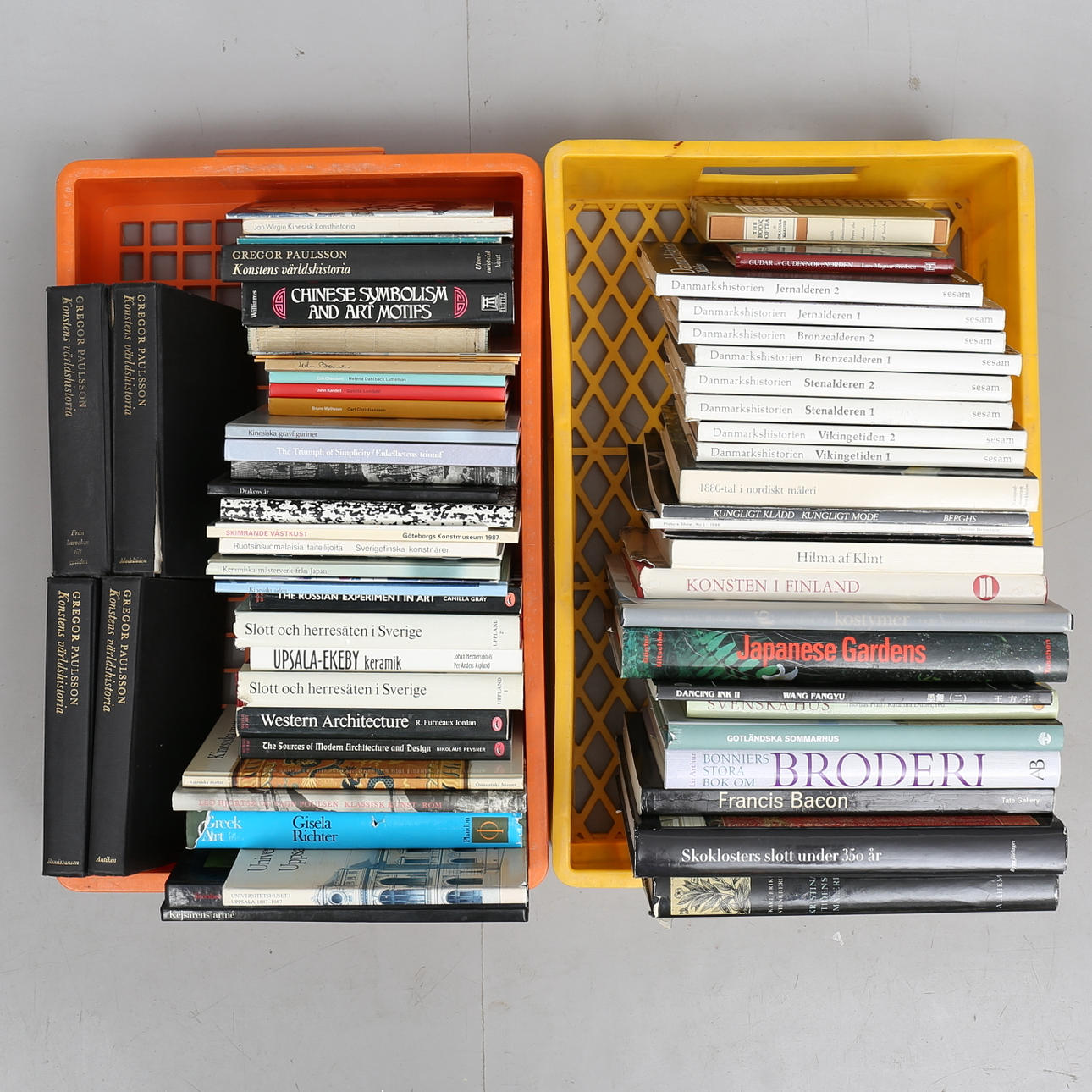 KONSTBÖCKER, mm 70 st.