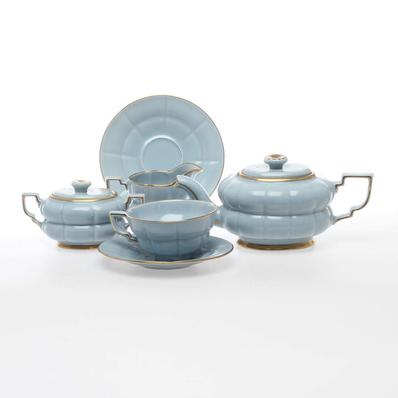 TESERIVS, 15 delar, porslin, "Grand", Arthur Percy för Gefle.