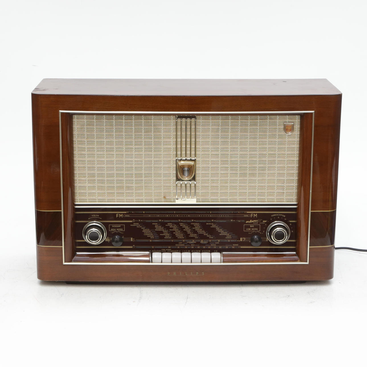 RÖRRADIO Philips, 1950-tal.