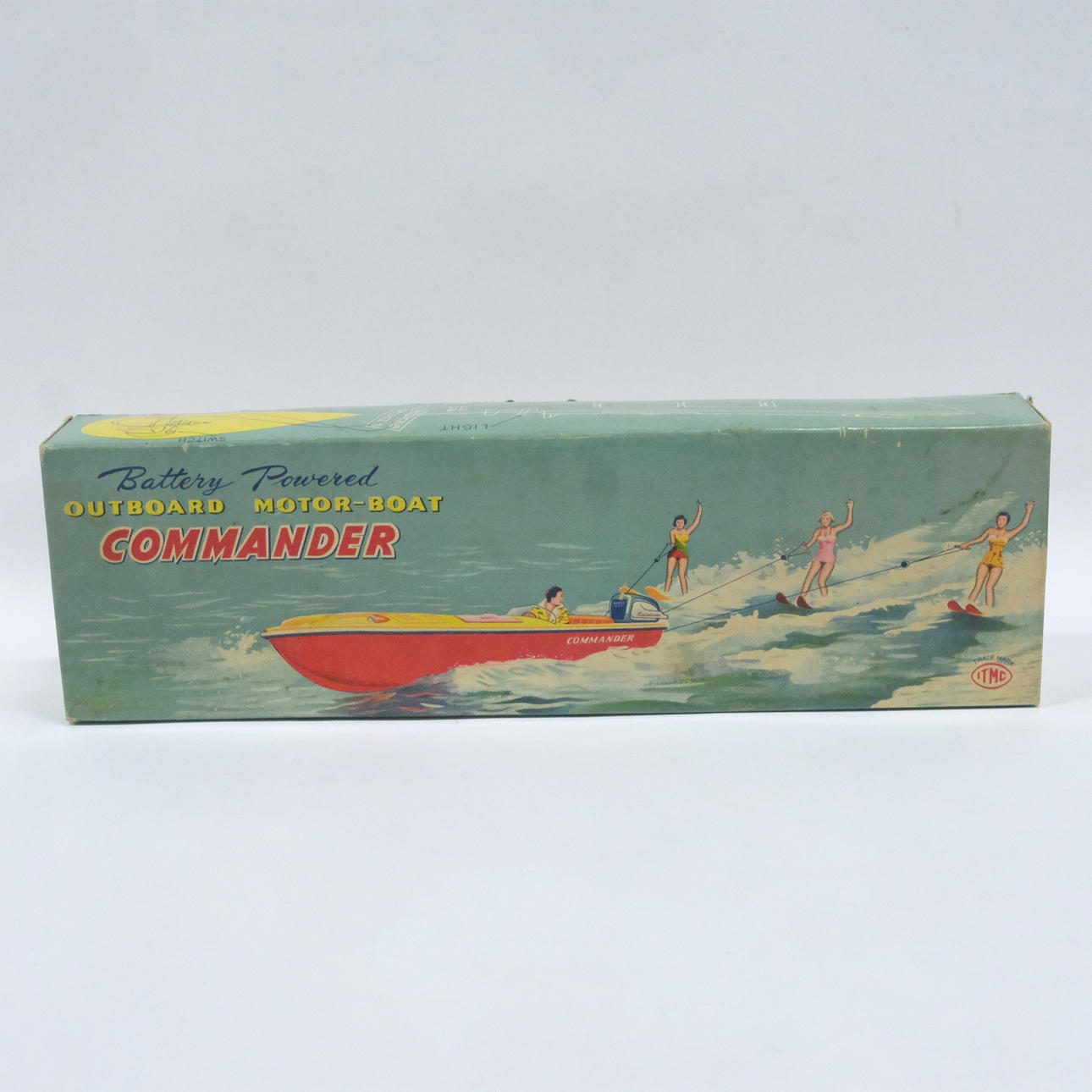 ITMC. BÅTLEKSAK MED BATTERIDRIVEN MOTOR.