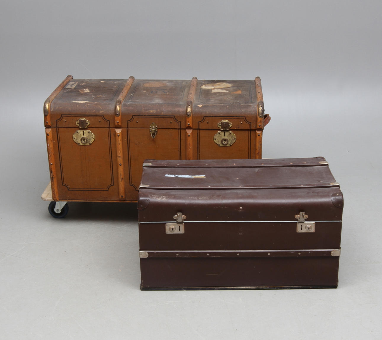 KOFFERTAR, 2 st, 1900-tal.