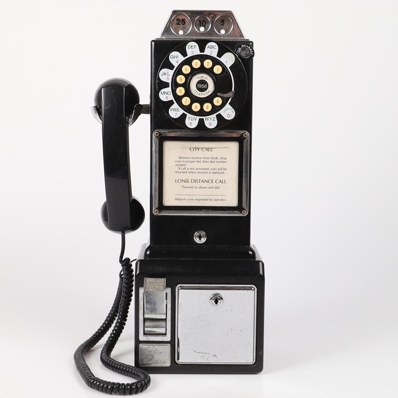 Nachbildung eines Wandtelefons, Kunststoff, Thomas America Corp.