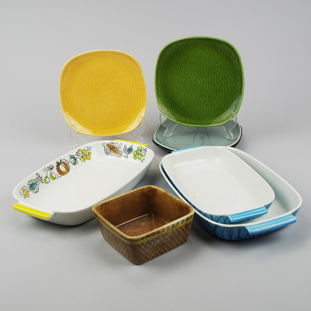 FORMAR SAMT ASSIETTER, Uppsala-Ekeby, Rörstrand m.fl.