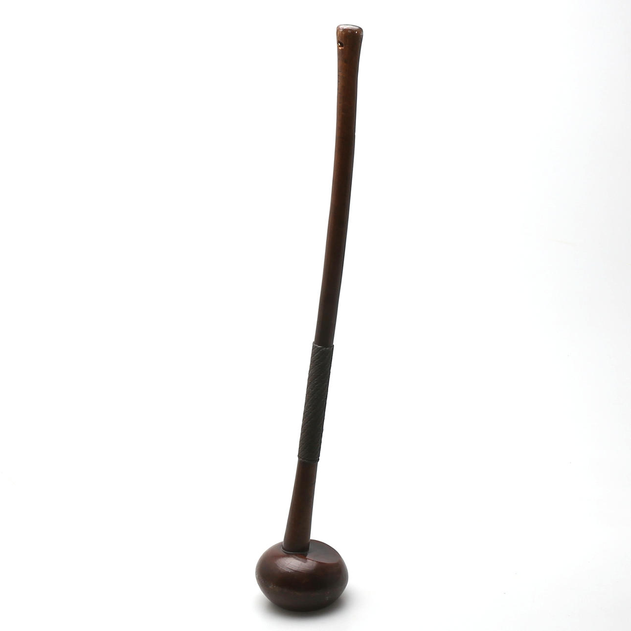 KLUBBA 'knobkerrie', högst troligt Zulu-folket, Sydafrika, 1900-talet.