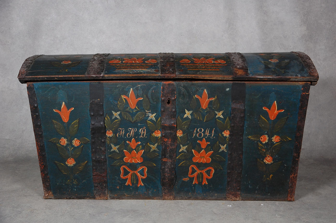 KISTA, originalmålad, Jöns Ferm Onslunda Österlen, märkt AND 1841.